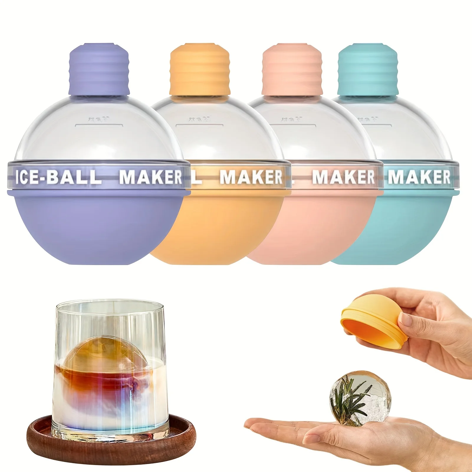 แม่พิมพ์น้ำแข็งทรงกลมขนาดใหญ่  - Ice Mold Sphere บทวิจารณ์และราคา
