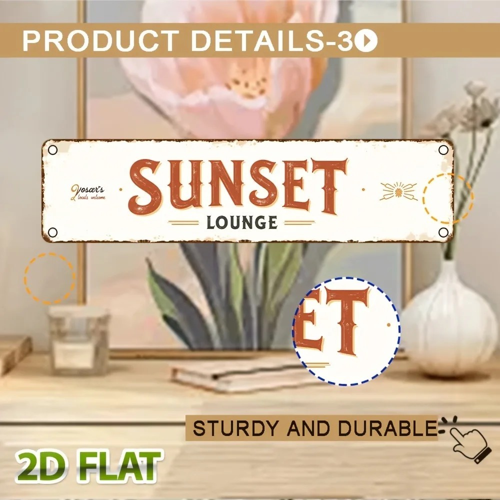 CIFbuy ป้ายโลหะแบบปรับแต่งได้  - Home Bar Lounge บทวิจารณ์และราคา