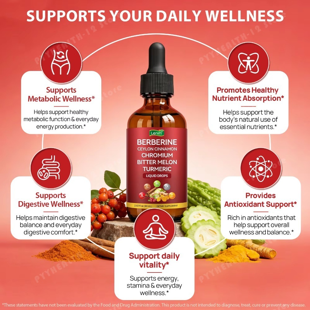 เบอร์เบอรีนชนิดน้ำผสมโครเมียม  - Bitters Bottle Set บทวิจารณ์และราคา